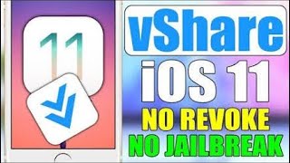 Download vShare VIP Pro iPhone iOS 11  1122 NO JAILBREAKNO COMPUTER vShare iPhone App 2018 [upl. by Enyehc]