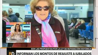 Jubilados informan los montos de reajuste – Telefe Noticias [upl. by Ennaeed479]