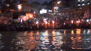 Maa Ganga Aarti Live in Haridwar Haridwar Ganga Aarti [upl. by Sisile]