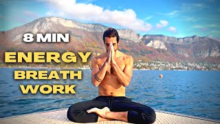 8 Minute Guided Breathing To Boost Energy Levels I 3 Rounds [upl. by Alic467]