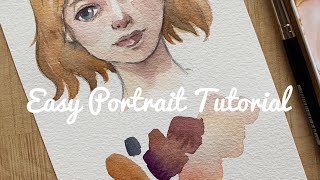 Easy 10Minutes Portrait Tutorial [upl. by Freya246]