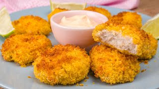 NUGGETS DE PEIXE NA AIRFRYER NO FORNO OU FRITO PEIXE EMPANADO O FAMOSO  Cookn Enjoy 1310 [upl. by Rinum191]