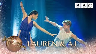 Lauren Steadman amp AJ Pritchard Contemporary to Runnin’ Lose It All  BBC Strictly 2018 [upl. by Ameen668]