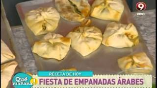 Receta de hoy Empanadas árabes [upl. by Yendys414]