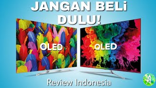 Review Indonesia LG OLED VS SAMSUNG QLED pilih mana budget 30jt [upl. by Alastair]