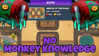 ELITE Bloonarius Tutorial  No Monkey Knowledge  Middle of the Road  BTD6 [upl. by Idnak]