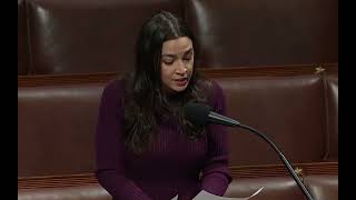 Rep AOC Delivers Major Speech on Looming Famine in Gaza and Administration Response to the Crisis [upl. by Eltsirhc207]