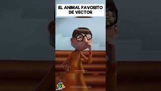 VECTOR Y SU ANIMAL FAVORITO shorts villanofavorito minions [upl. by Enelrats]