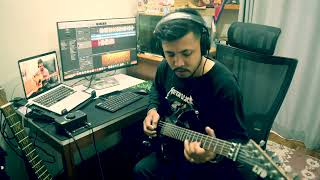 Paschatap  Dibya Subba  Guitar Solo  Cover [upl. by Ingunna985]