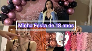 MINHA FESTA DE 18 ANOS❤️ [upl. by Asiaj162]