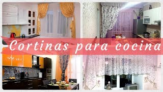 100 modelos de 🖼 cortinas para cocina modernas 2019 [upl. by Arleyne129]