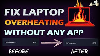 How to solve laptop overheating tamil [upl. by Sitoeht4]