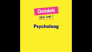 Ontdek een job psycholoog [upl. by Nilloc587]