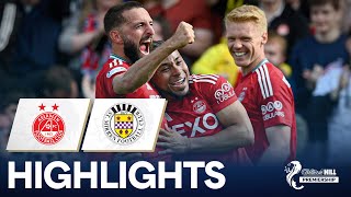 Aberdeen 31 St Mirren  Dons Take BackToBack Wins To Start The Season  William Hill Premiership [upl. by Riggins]