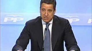 Zaplana PP detenía terroristas PSOE utilizaba atentados [upl. by Elokyn]