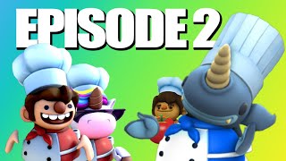 Becoming the worlds greatest MasterChefs The Overachievers Overcooked 2 EP 2 [upl. by Yedoc677]