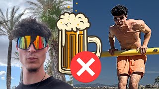 FITNESS IM URLAUB  Nüchtern auf Mallorca 🥶 [upl. by Avictor]