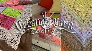 199 Yarn Video  Natures Walk Blanket Completed and Surprise Gift Has Closed [upl. by Amees]