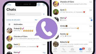 Nuevo Whatsapp Estilo iPhone en Android 2023 ⭐️💖 Metodo seguro SIN PERDER CHATS✅ [upl. by Emlin]