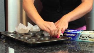 How to Make Parchment Paper Muffin Liners  Sugar amp Spice [upl. by Madelaine952]