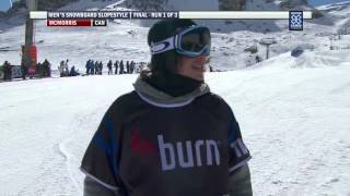 Winter X Games Tignes 2012 Mark McMorris Slopestyle Silver [upl. by Anirrok]