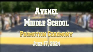 Avenel Middle School Promotion Ceremony  June 17 2024 [upl. by Eiraminot]