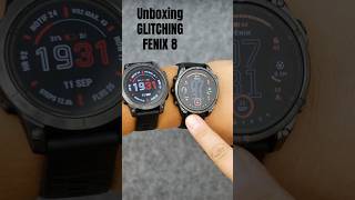 GARMIN FENIX 8 GLITCHING UNPACKING vs EPIX GEN 2 PRO 47mm [upl. by Birkett430]