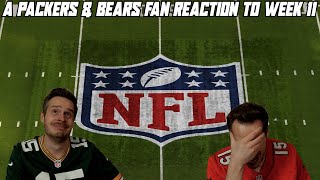 A Packers amp Bears Fan Reaction to NFL Week 11 [upl. by Ayama]