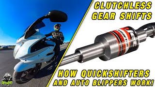 How Motorcycle Quickshifters amp Auto Blippers Work [upl. by Anak]