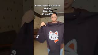 Meesho oversized tahirt haul [upl. by Alletneuq]