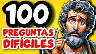 100 ACERTIJOS BIBLICOS 😧❓  100 PREGUNTAS DIFICILES DE LA BIBLIA [upl. by Nimad361]