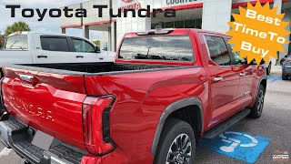 Best Time To Buy A Toyota Tundra [upl. by Oreste]