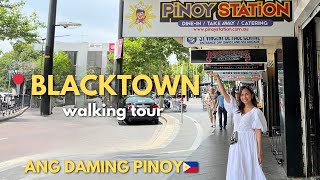 📍Blacktown Walking Tour  Little Manila  middle east in Sydney ANG DAMING PINOY MUST WATCH [upl. by Ititrefen967]