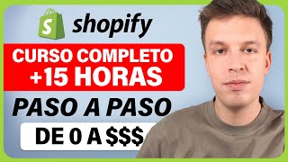 Curso Gratis De Shopify Dropshipping 15 Horas [upl. by Adnaugal]