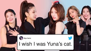 ITZY Competes in a Compliment Battle  Teen Vogue [upl. by Nueoras]