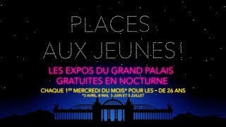 Avec quotPlaces aux Jeunesquot les portes du Grand Palais sont ouvertes [upl. by Earej]