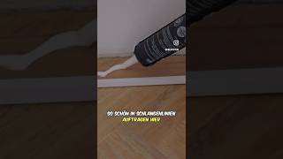 Sockelleisten anbringen ✅ altbau renovieren diy [upl. by Alleen]