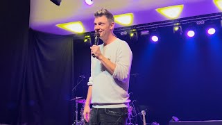 Nick Carter Soundcheck  QampA  Helsinki 2024 Who I Am Tour 4K [upl. by Pruchno]