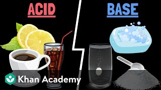 Intro to acids and bases  Chemistry  Khan Academy [upl. by Ahsiym]