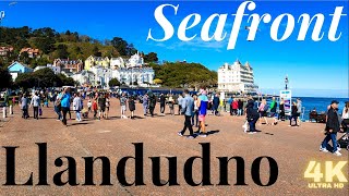 A walk through LLANDUDNO Wales  Full Llandudno Promenade and Llandudno Pier Tour [upl. by Monroe902]