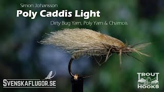 Light Poly Caddis  Flugbindning  Svenskaflugorse [upl. by Marelya]