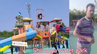 shimoga city ocean water park wonderlaplaying in water💧Ocean water park first time in Shimoga [upl. by Tish412]