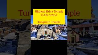 Worlds highest Shiva temple in the world  Tungnath Temple [upl. by West249]