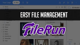 File Management With FileRun For Beginners [upl. by Jaret]