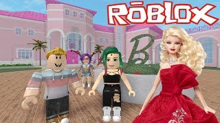 VISITAMOS LA MANSIÓN DE BARBIE🔮ROBLOX Rolplay [upl. by Asteria]