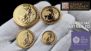 2022 Britannia Gold Coin Range  110oz 14oz 12oz 1oz and Blister [upl. by Corney]