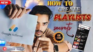 Playlist kaise banaye  youtube par playlist kaise banaye  how to create playlist on youtube [upl. by Aramac]