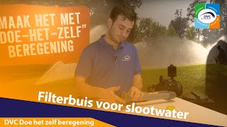 Filter voor slootwater uitgelegd [upl. by Shep830]