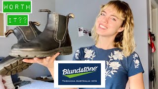 BLUNDSTONE 1 year wear test amp review  Nicole Gillian [upl. by Schear198]