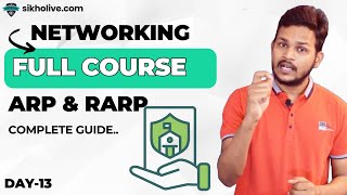 ARP amp RARP Protocols Explained  IP and MAC Address Resolution In Hindi [upl. by Orpheus908]